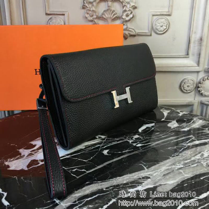 HERMES愛馬仕 最新款 高品質 牛皮手拿包 812-1 JD1044